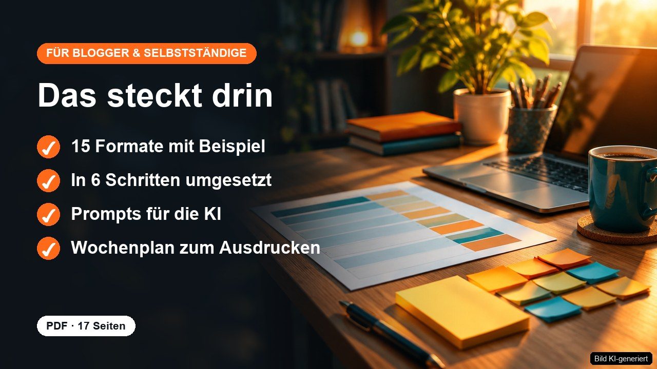 Inhaltsübersicht (KI-generiertes Bild)